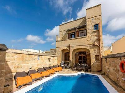 Traditional farmhouse with pool