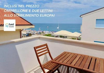 RS307 - Marcelli, nuovo bilo fronte mare con spiaggia privata