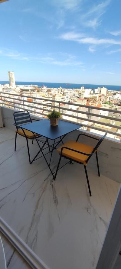 Romantic Sea View Studio with Jacuzzi in Alicante Center