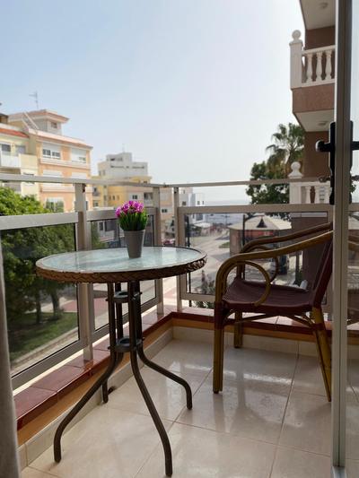 Seaside apartment with balcony