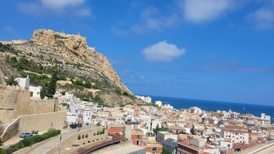 Terraza Panorámica Vistas Mar y Castillo