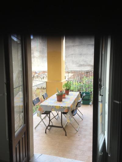 Bohemian apartment terrace downtown