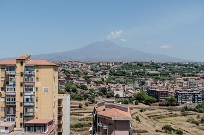 Etna View Superior Flat with Terrace and Jacuzzi