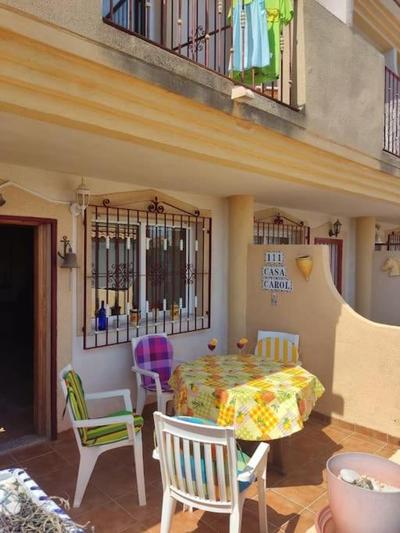 La Zenia 3 Bedroom House, Distant Sea View, Shared Heated Pool in Winter, Sleeps 8