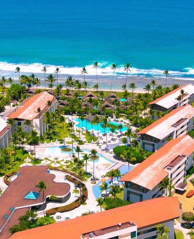 Marulhos Resort Beach - 2 quartos & 1 quarto