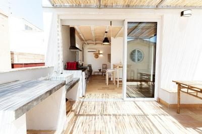 Loft Alguer II con terraza, barbacoa y chimenea
