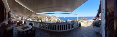 Panoramic Views Home in Hydra, Greece
