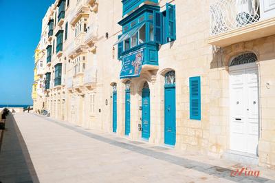 Extraordinary views in a holiday home in Valletta