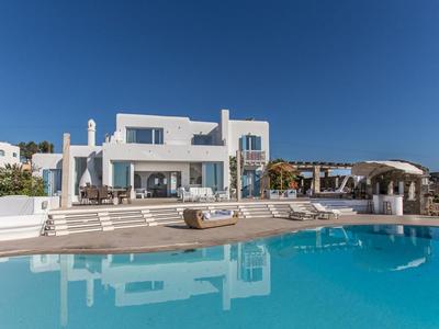 Spectacular Kalafatis Villa 1 Bedroom Villa Vibhu Private Jacuzzis and Infinity Pool