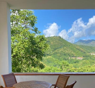 Un rifugio tra il verde e il blu