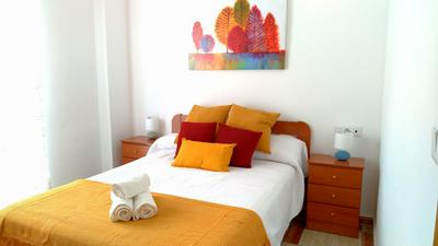 Apartamento con garaje y terraza cerca de la playa