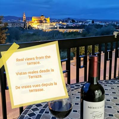 Las mejores vistas de Cordoba con parking privado gratuito