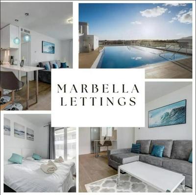 Brand New Modern Ground Floor Apartment In Marbella With Rooftop Pool and Gym