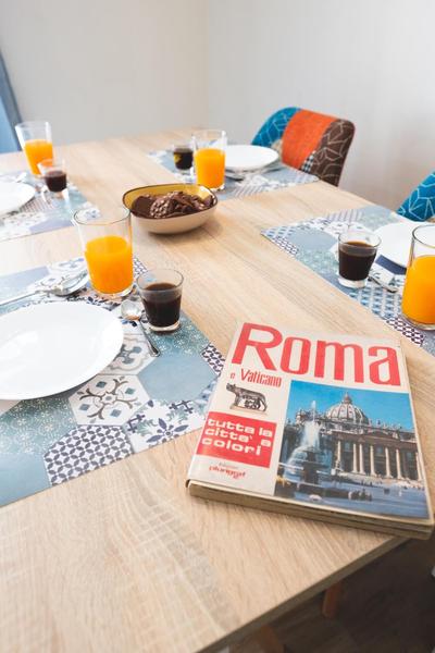 Cozy flat with terrace at Trastevere train station