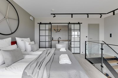 Dwie Motławy Riverside & Parking by Downtown Apartments