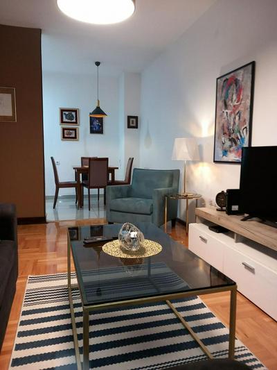 Blue apartment
