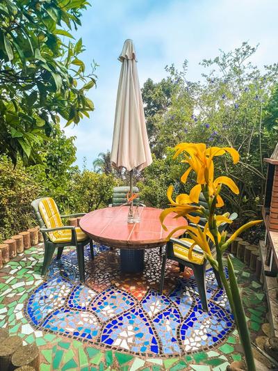 Canarian Cottage with terrace surrounded by garden - Alisios