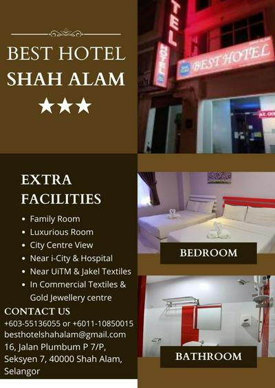 SALAM HOTEL & Best Hotel Shah Alam i-City, UiTM, Hospital