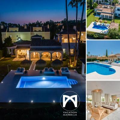 VACATION MARBELLA I Villa Sirio, Golf-Front Villa, Private Heated Pool, Privacy, 10 min from Puerto Banus