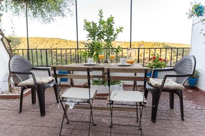 Casa céntrica con vistas a la sierra
