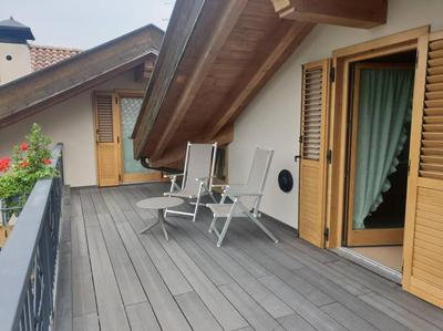Mansarda con terrazzo e giardino Altopiano di Piné