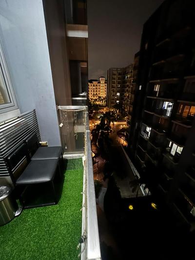 Studio 7th FL with Balcony across Terminal 3 Airport