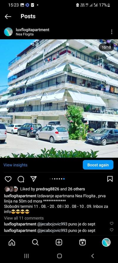 Lucas 5 seaside Flogita apartment