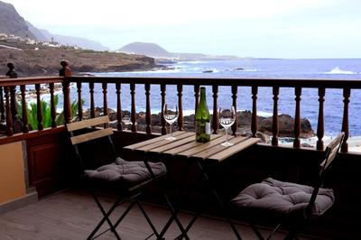 Apartamento primera línea mar Garachico