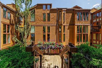 Old Hundred Unit 102, Townhouse with Treetop Views & Excellent Location, 3 Blocks to Ski Slopes
