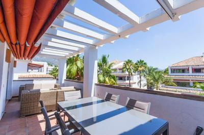Las Cañas Beach ático 3 dorm milla de Oro Marbella