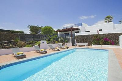 Modern Villa In Los Mojones 4 Bedrooms Large Heated Pool Villa Mojones