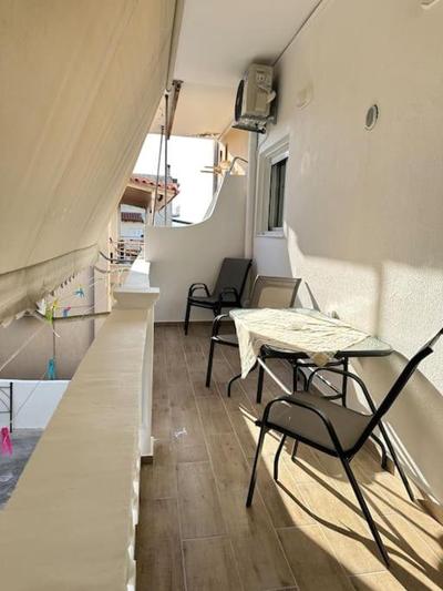 A modern apartment by the sea