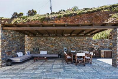 Villa Faros Vourkari Kea with private pool and stunning views