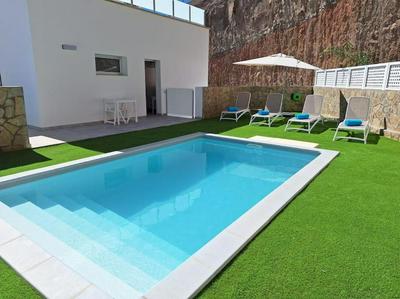 Malibú Mogán Secret Pool Villa - Piscina privada y climatizada - Exclusive Heated Pool