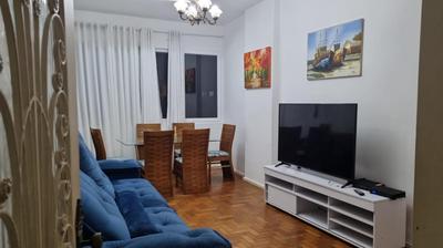 Aconchegante 3 Quartos em Copacabana - Wi-Fi & Ar
