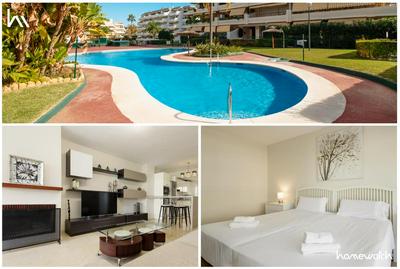 Apartment on the 1st line of golf and near the beach in Marbella