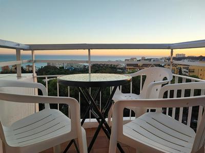 Hercules Paradise 531 - Mediterranean Sea View Terrace - Beach 10 min walk - Pools and Gardens - Fast Private WiFi Remote Work Friendly - Short and Long St