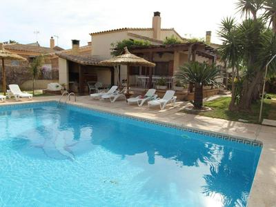 Casa con Piscina Privada, Cerca del Mar, WiFi Gratis, Aire Opcional, Mascotas y Playa para Perros - ES-184-10