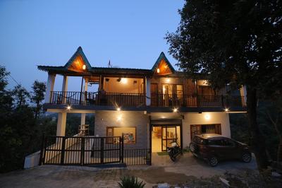 The Wooden Umbrella Near Kaichi Dhaam