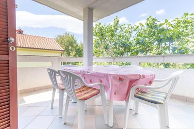 Apartments Antica with a balcony