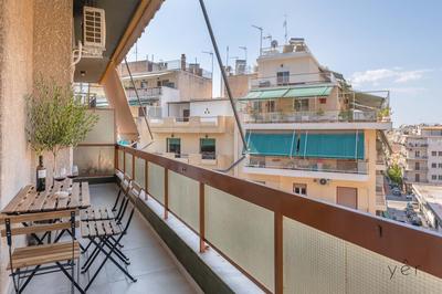 Modern Mythic Flat with Greek-Inspired Artistic