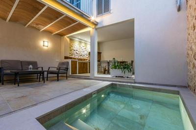 Historic Pollensa Townhouse Casa Bugera 3 Bedrooms Private Pool