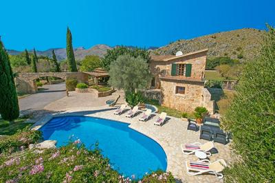 Beautiful Pollensa Villa 4 Bedrooms Villa Bennassar Mountainside Views