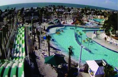 Beach House in Ocean Lakes Family Campgrounds, Myrtle Beach, SC