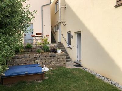 Für aktive Reisende mein Aparthotel Ochsenfurt mit Terrasse, ideal for long stay, relocation