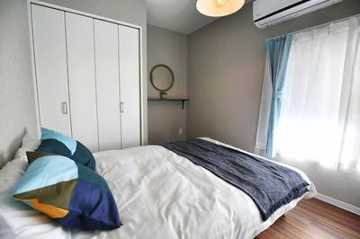 QU102 Ground-Floor 2BR Home, 6 Min to Koiwa, 1 Double Bed and 2 Single Beds, Easy with Luggage