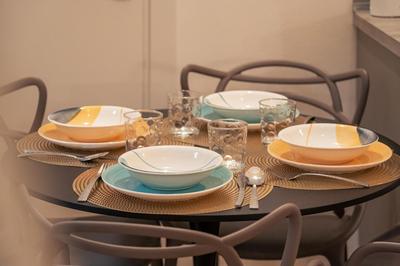 Modern design apartment in historical city center