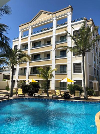 Golfinhos Aparthotel -Dois dormitórios frente ao mar!!!