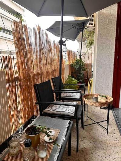 Relaxing private Queen Room with balcony&view-Athenian Riviera