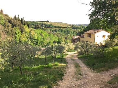 Farmhouse with pool in the Chianti